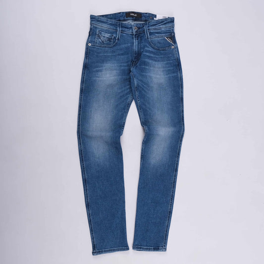 Anbass Slim Fit Jeans (Blue)