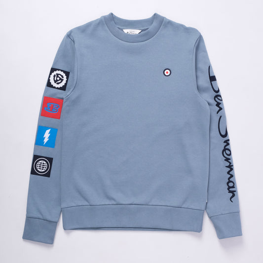 Frequency EMB Crew Sweater (Citadel)
