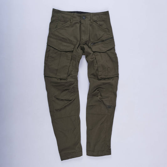 Rovic Zip 3D Regular Tapered Cargo Pants (Bronze/Green)