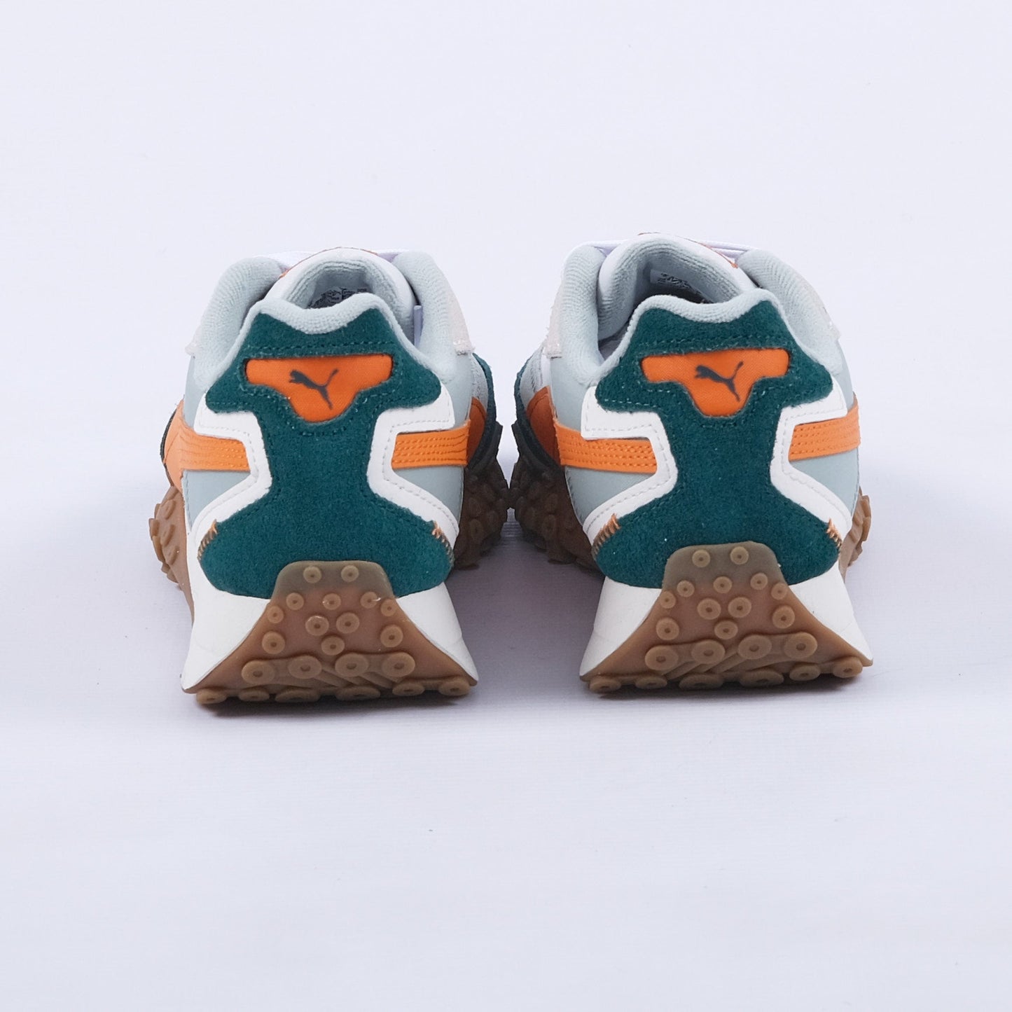 Blacktop Rider Sneakers (Warm White/Malachite)