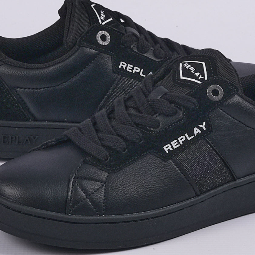 Smash Denim Sneakers (Black)