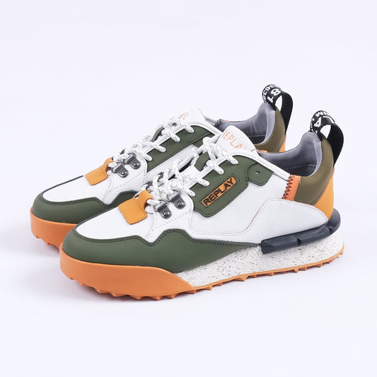 Field Speed K1 Sneakers (Green/White/Orange)