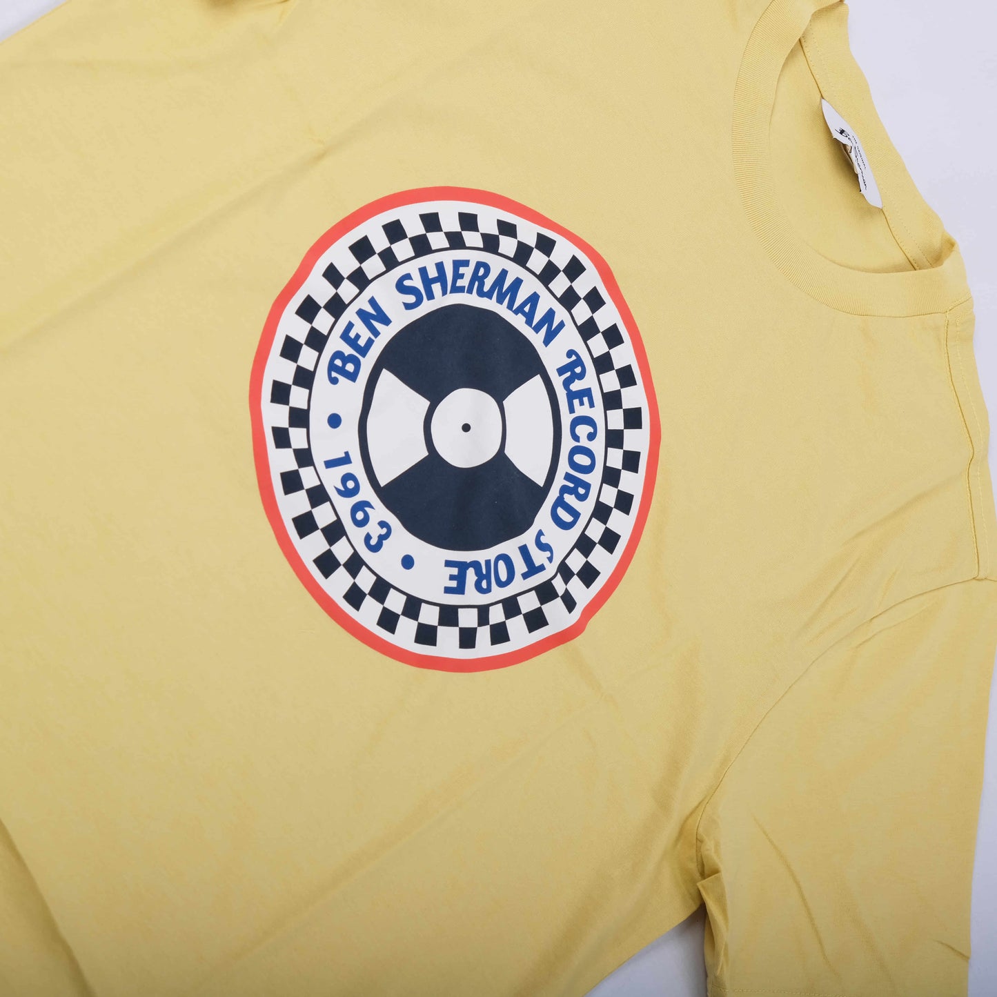 Record Shop T-Shirt (Lemon)