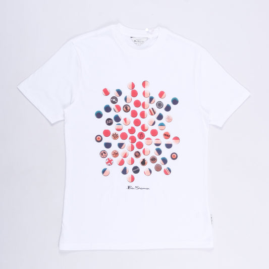 Union Jack Badge T-Shirt (White)