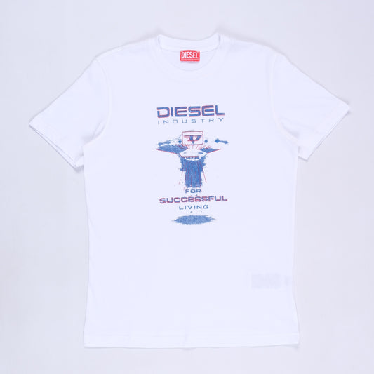 T-DIEGOR-K69 T-Shirt (White)