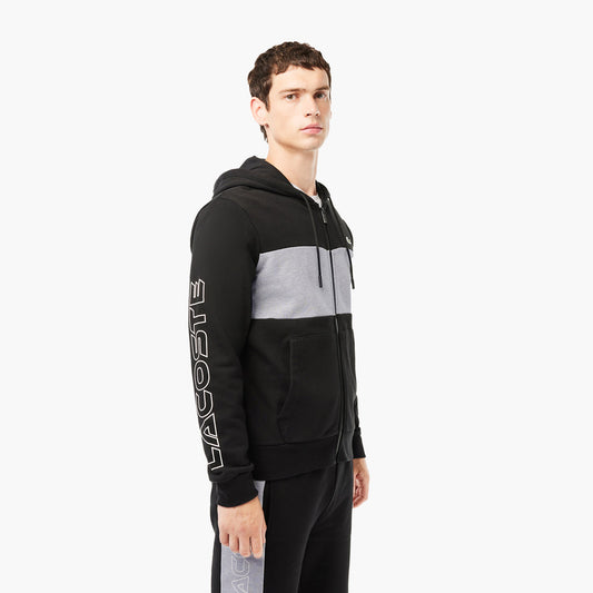 Zipped Colourblock Jogger Hoodie