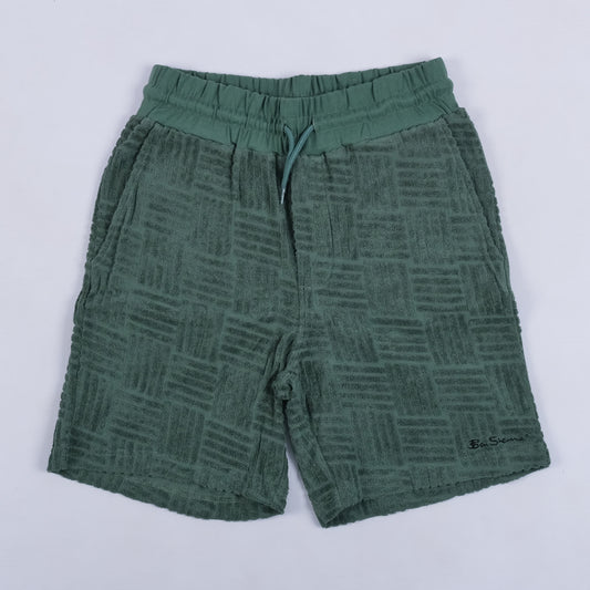 Terry Textured Short (Rich Fern)
