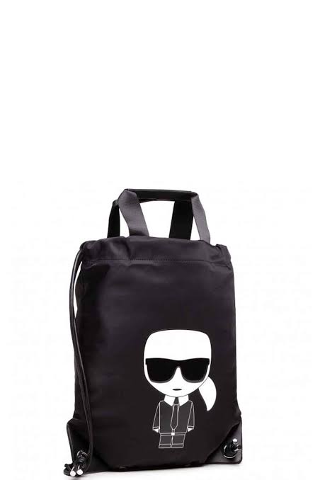 Karl Lagerfeld Bag Shoulder Iconic Rock Black