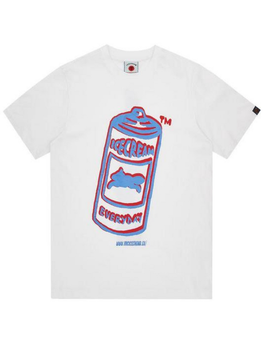 Ice-Cream T-Shirt Skateboards Grey