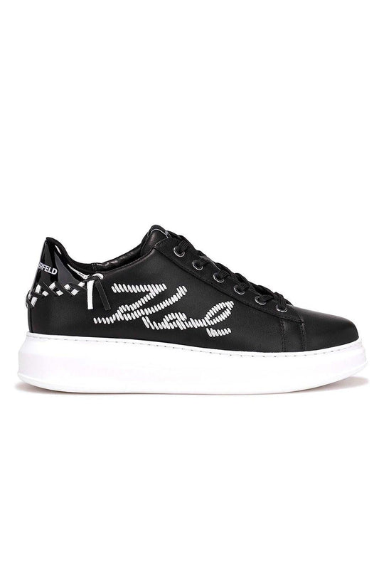 Karl Lagerfeld Ladies Sneaker Kapri Print Black