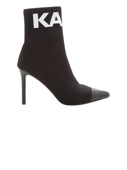Karl Lagerfeld Heel Signiture Logo Black