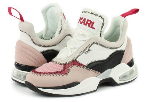 Karl Lagerfeld Ladies Sneaker Kreeper Lo White-Pink