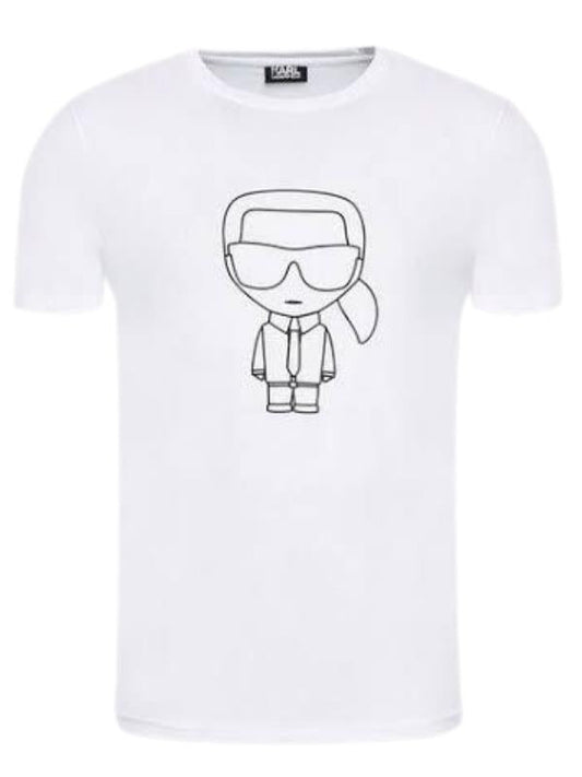 Karl Lagerfeld T-Shirt Logo White