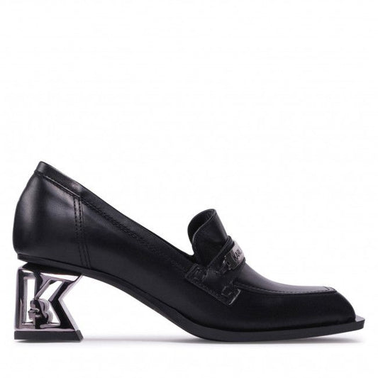 Karl Lagerfeld Heel K-Block Loafer Black